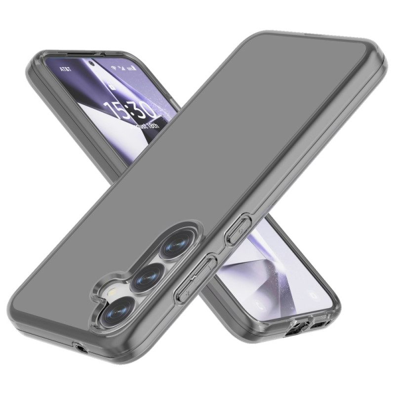 Κάλυμμα Samsung Galaxy S25 Plus 5g Διαφανής Ανθεκτική Σιλικόνης