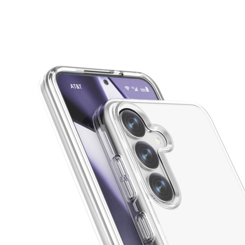 Κάλυμμα Samsung Galaxy S25 Plus 5g Διαφανής Ανθεκτική Σιλικόνης