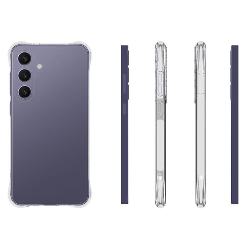 Κάλυμμα Samsung Galaxy S25 Plus 5g Διαφανής Ενισχυμένη Αντιολισθητική