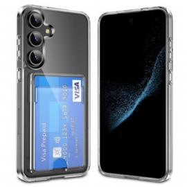 Κάλυμμα Samsung Galaxy S25 Plus 5g Διαφανής Θήκη Κάρτας