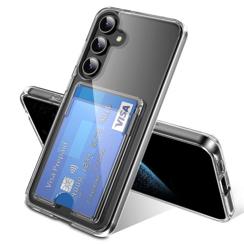 Κάλυμμα Samsung Galaxy S25 Plus 5g Διαφανής Θήκη Κάρτας