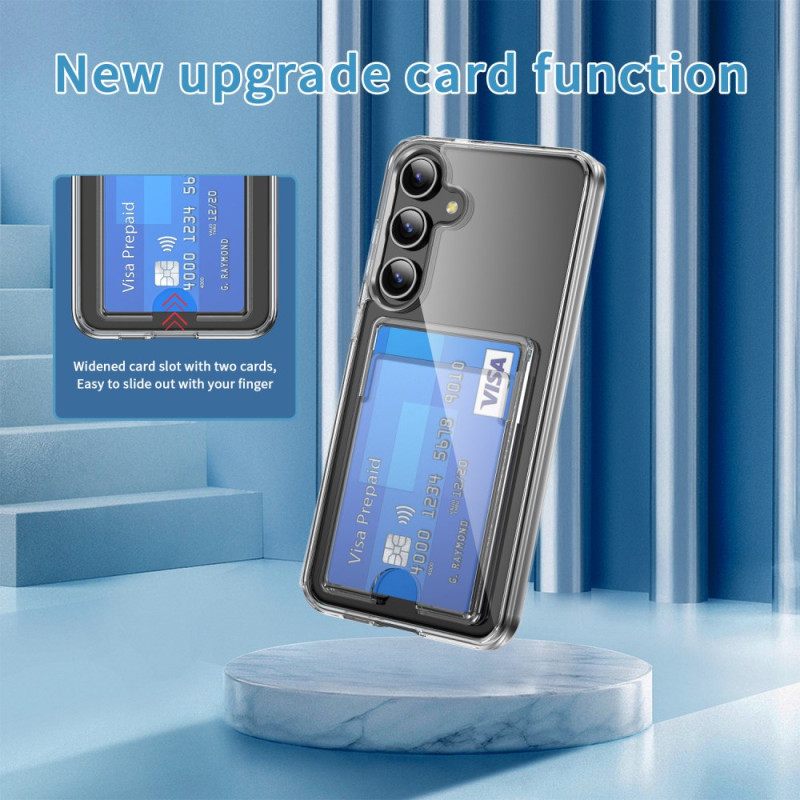 Κάλυμμα Samsung Galaxy S25 Plus 5g Διαφανής Θήκη Κάρτας
