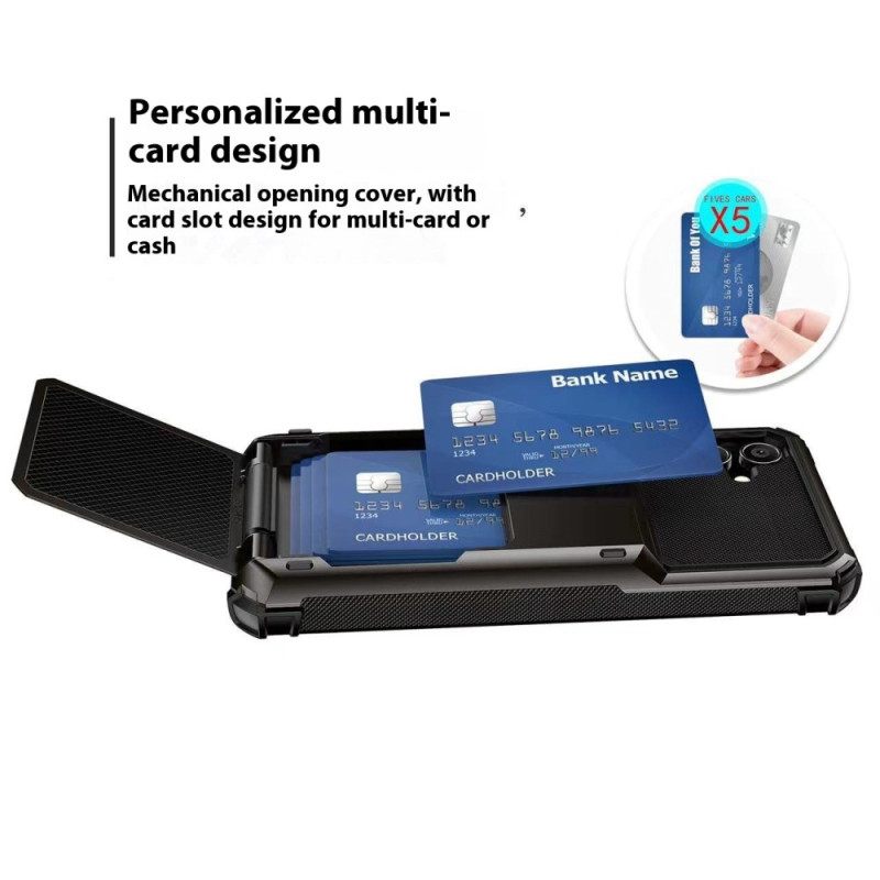 Κάλυμμα Samsung Galaxy S25 Plus 5g Ενσωματωμένη Θήκη Καρτών