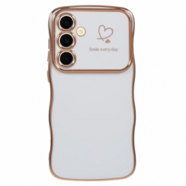 Κάλυμμα Samsung Galaxy S25 Plus 5g Καρδιά Και Κυματιστές Άκρες