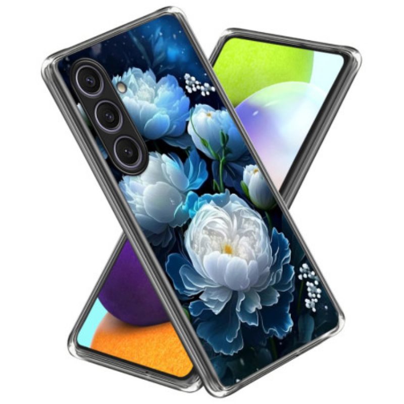 Κάλυμμα Samsung Galaxy S25 Plus 5g Λευκό Παιώνια