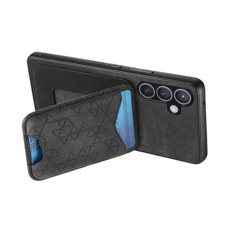 Κάλυμμα Samsung Galaxy S25 Plus 5g Με Θήκη Καρτών Και Βάση