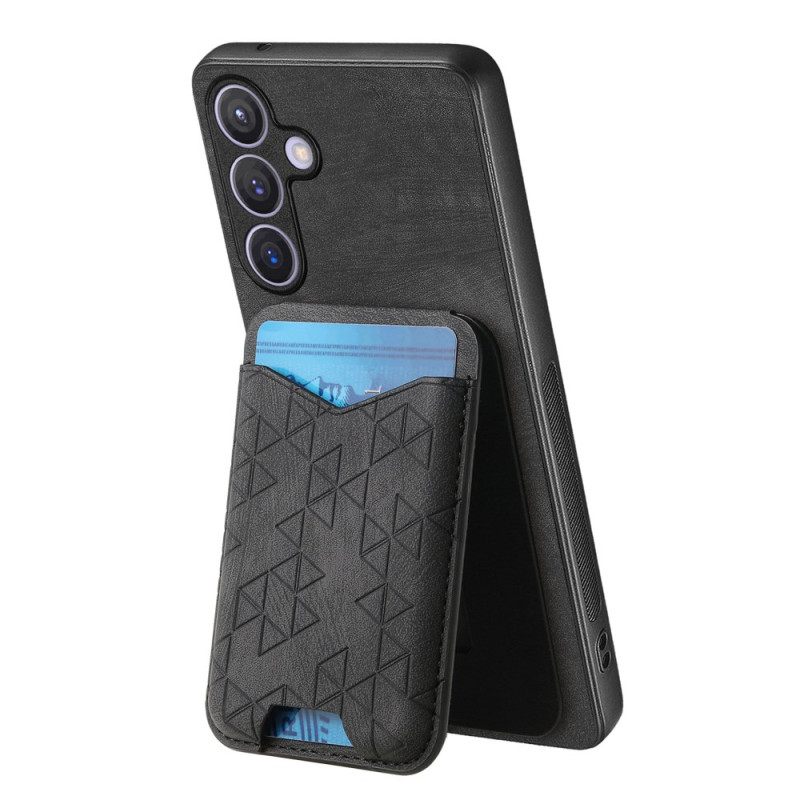 Κάλυμμα Samsung Galaxy S25 Plus 5g Με Θήκη Καρτών Και Βάση