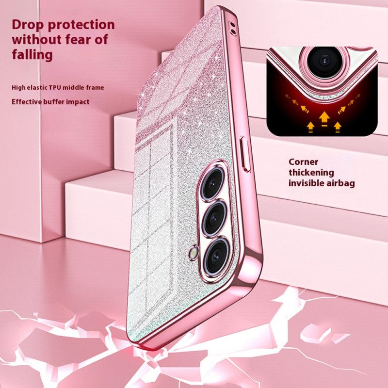 Κάλυμμα Samsung Galaxy S25 Plus 5g Πλάτη Με Γκλίτερ