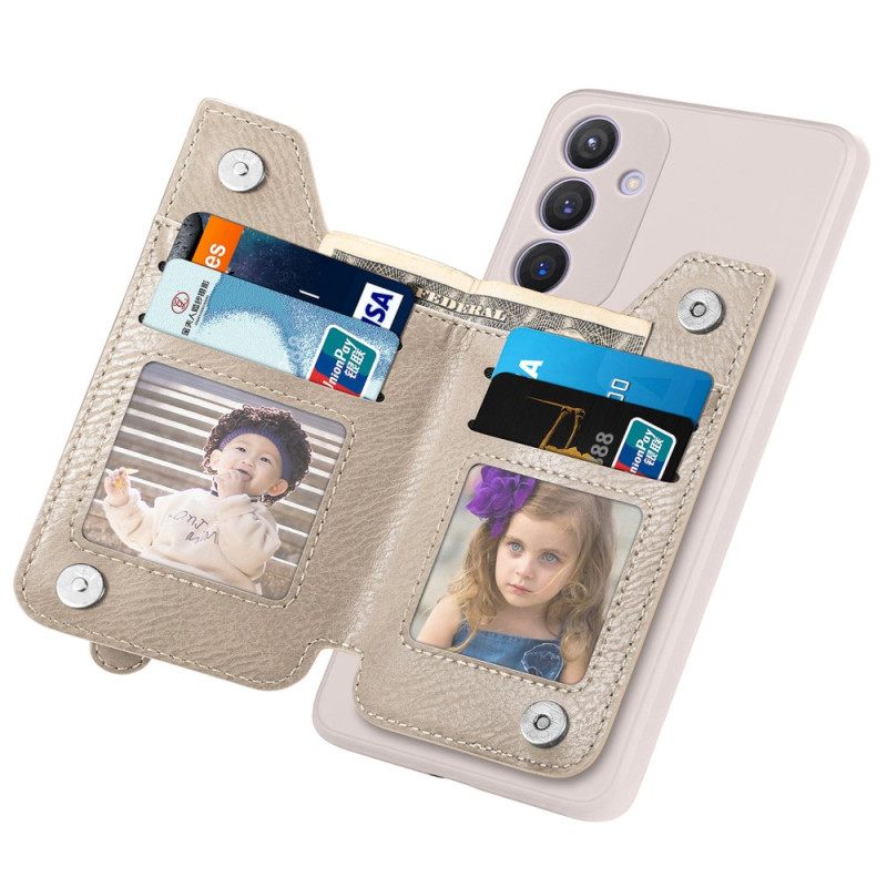 Κάλυμμα Samsung Galaxy S25 Plus 5g Πορτοφόλι Με Φερμουάρ