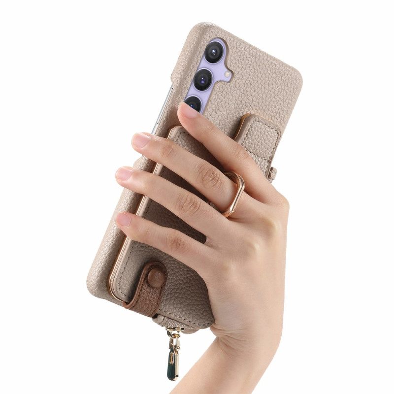 Κάλυμμα Samsung Galaxy S25 Plus 5g Πορτοφόλι Με Μαγνητική Βάση