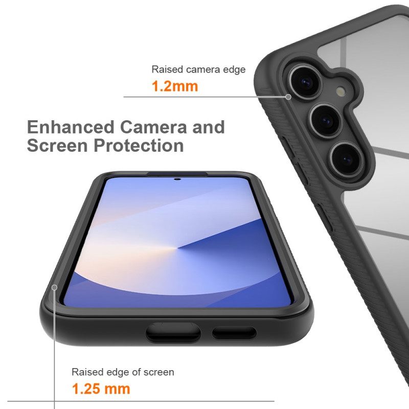 Κάλυμμα Samsung Galaxy S25 Plus 5g Χρωματιστό Χείλος Σιλικόνης