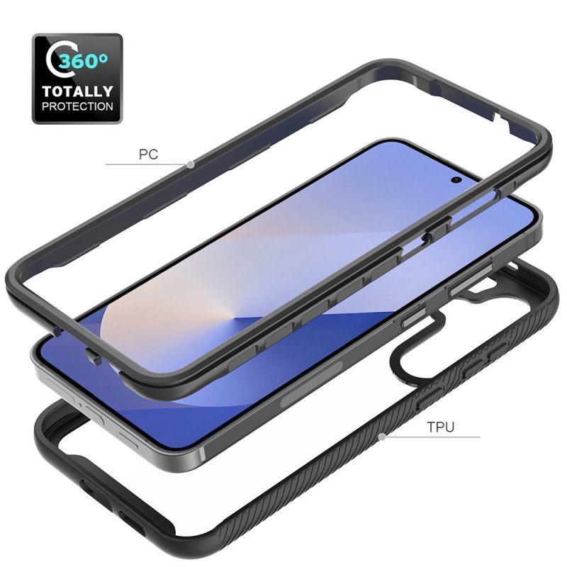 Κάλυμμα Samsung Galaxy S25 Plus 5g Χρωματιστό Χείλος Σιλικόνης