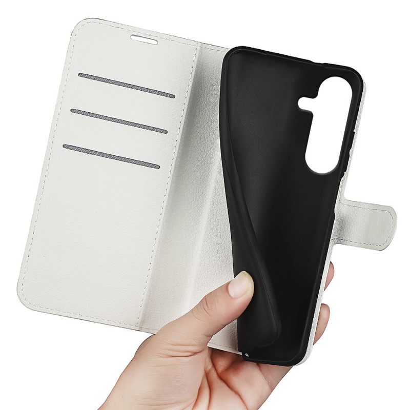 Θηκη Κινητου Samsung Galaxy S25 Plus 5g Θήκες Κινητών Κλασικό Δέρμα Lychee Faux