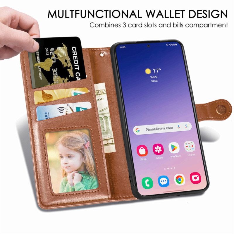 Θηκη Κινητου Samsung Galaxy S25 Plus 5g Θήκες Κινητών Κλείσιμο Με Κουμπί