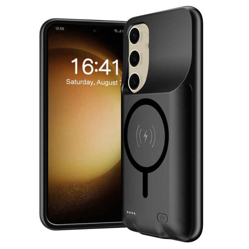 Θήκη Μπαταρίας 10000mah Για Samsung Galaxy S25 Plus Με Εξωτερικό Φορτιστή Και Μαγνητικό Εξάρτημα