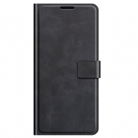 Κάλυμμα Samsung Galaxy M32 Faux Leather Slim