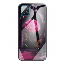 Θήκη Samsung Galaxy M32 Magic Pink Tempered Glass