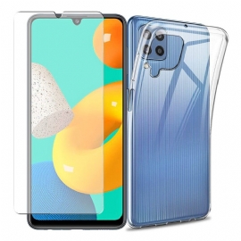 Θήκη Samsung Galaxy M32 Οθόνη Combo Και Tempered Glass