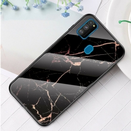 Θήκη Samsung Galaxy M21 Premium Color Tempered Glass