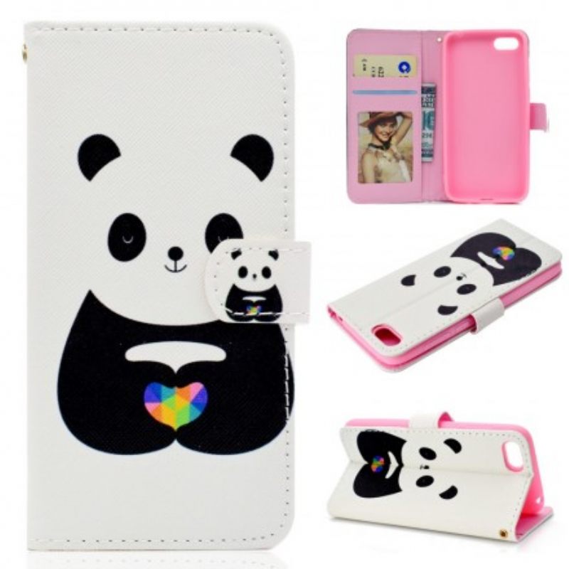 Κάλυμμα Huawei Y5 2018 Panda Love