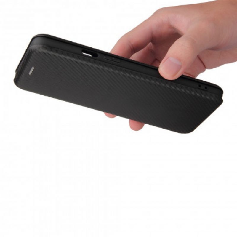 θηκη κινητου OnePlus 9 Θήκη Flip Άνθρακας Σιλικόνης