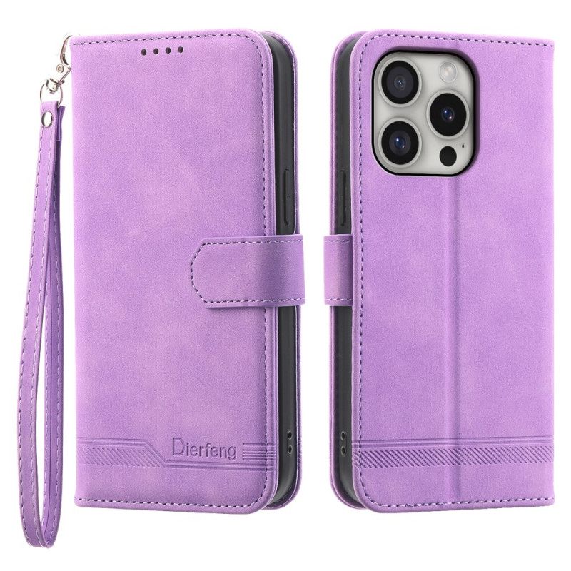 Δερματινη Θηκη iPhone 16 Pro Dierfeng
