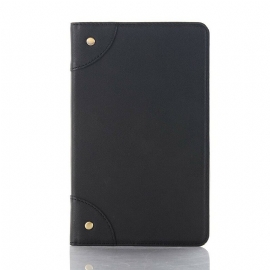 Θήκη Flip Huawei MatePad T 8 Vintage Πριτσίνια Από Συνθετικό Δέρμα