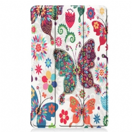 θηκη κινητου Huawei MatePad T 8 Ρετρό Πεταλούδες Και Λουλούδια