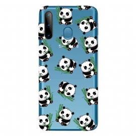 θηκη κινητου Samsung Galaxy M11 Top Pandas Fun