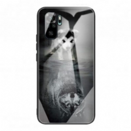 θηκη κινητου Poco M5s Puppy Dream Tempered Glass