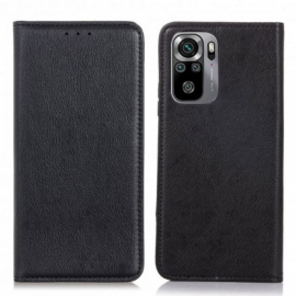 θηκη κινητου Poco M5s Θήκη Flip Litchi Split Leather