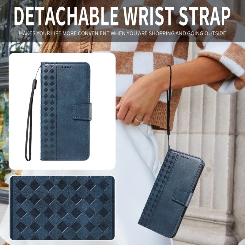 Δερματινη Θηκη Xiaomi 17 Διαμαντένιο Περίγραμμα