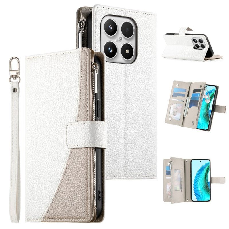 Δερματινη Θηκη Xiaomi 17 Δίχρωμο Με Λουράκια