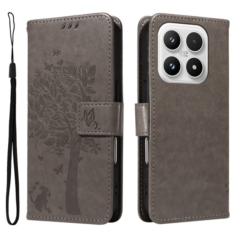 Δερματινη Θηκη Xiaomi 17 Γατοδέντρο