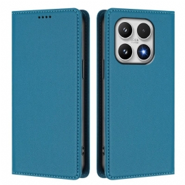 Δερματινη Θηκη Xiaomi 17 Μαγνητικό Κλείσιμο Και Προστασία Rfid Σιλικόνης