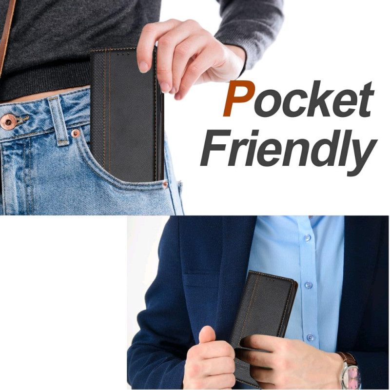 Δερματινη Θηκη Xiaomi 17 Μοτίβο Πλέγματος