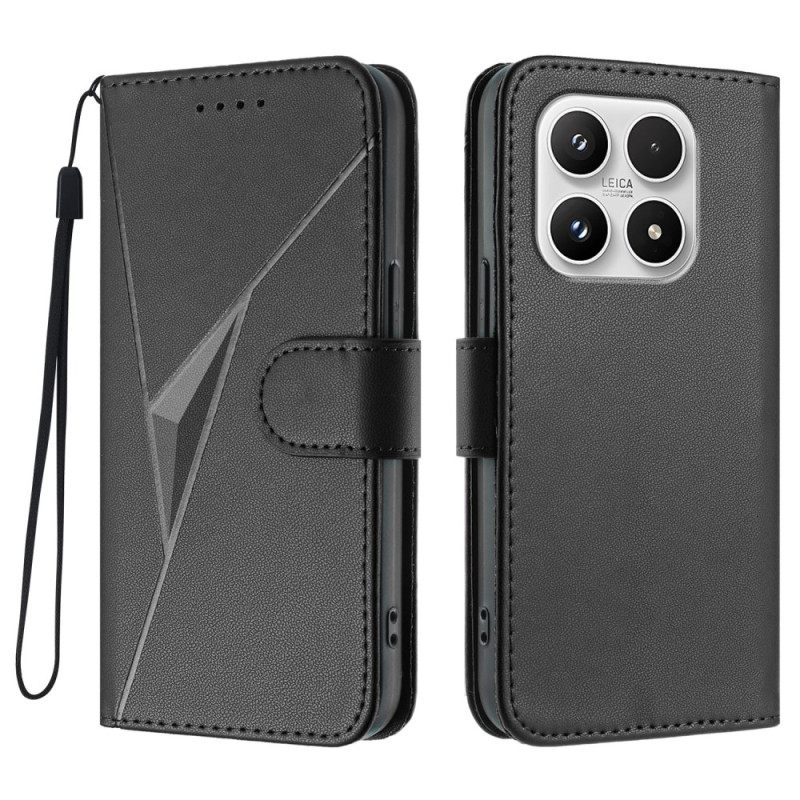 Δερματινη Θηκη Xiaomi 17 Σχέδιο Τριγώνου