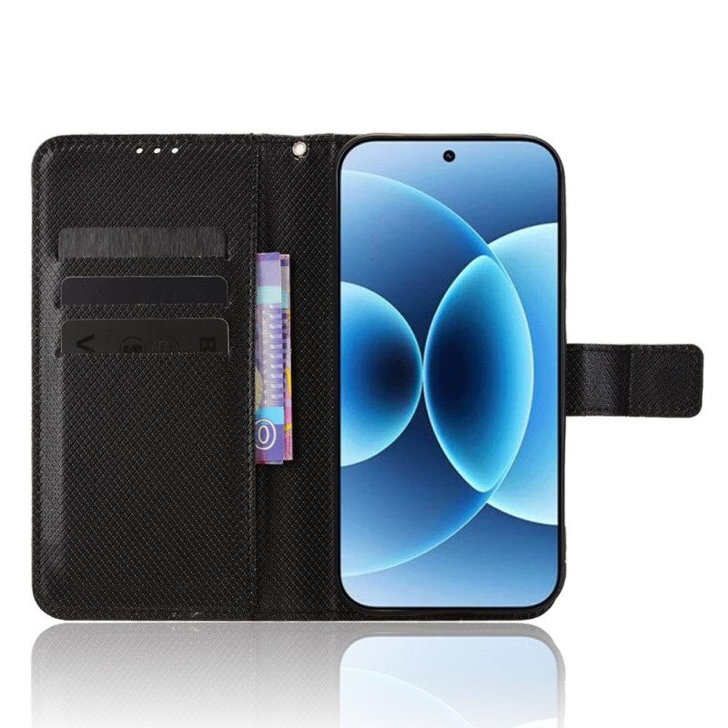 Δερματινη Θηκη Xiaomi 17 Υφασμάτινο Τεχνητό Δέρμα Σιλικόνης