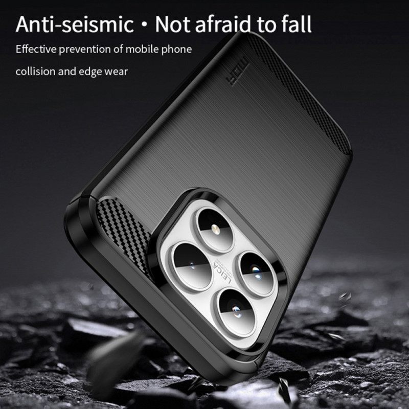 Κάλυμμα Xiaomi 17 Βουρτσισμένες Ίνες Άνθρακα