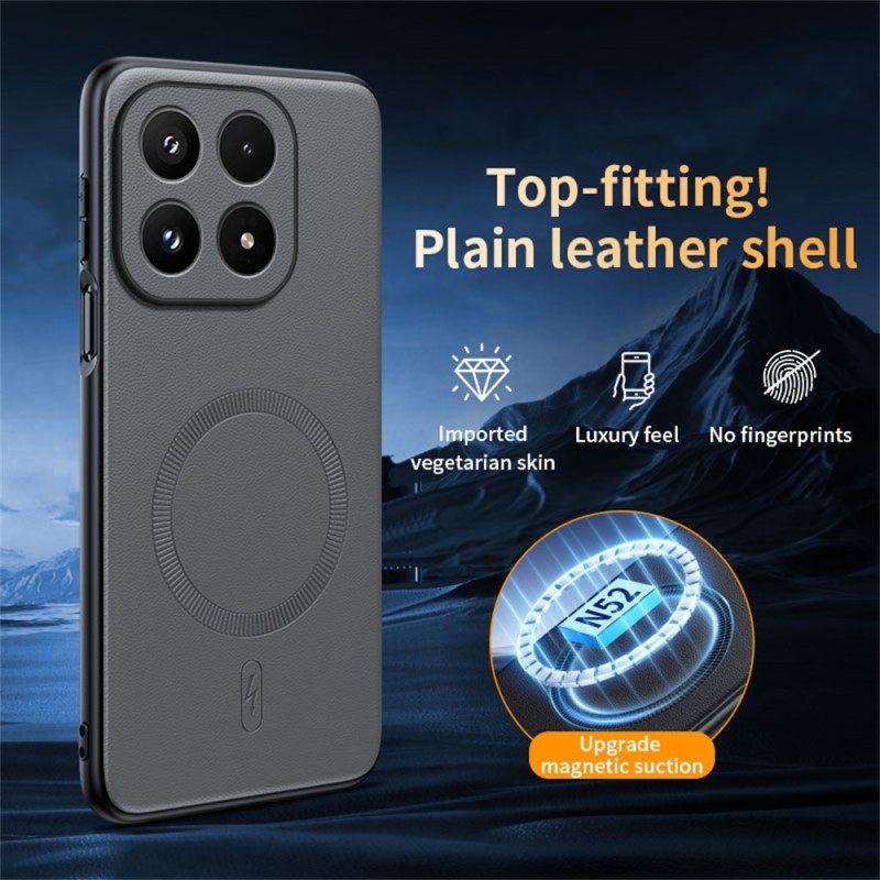 Κάλυμμα Xiaomi 17 Δερμάτινο Στυλ Magsafe