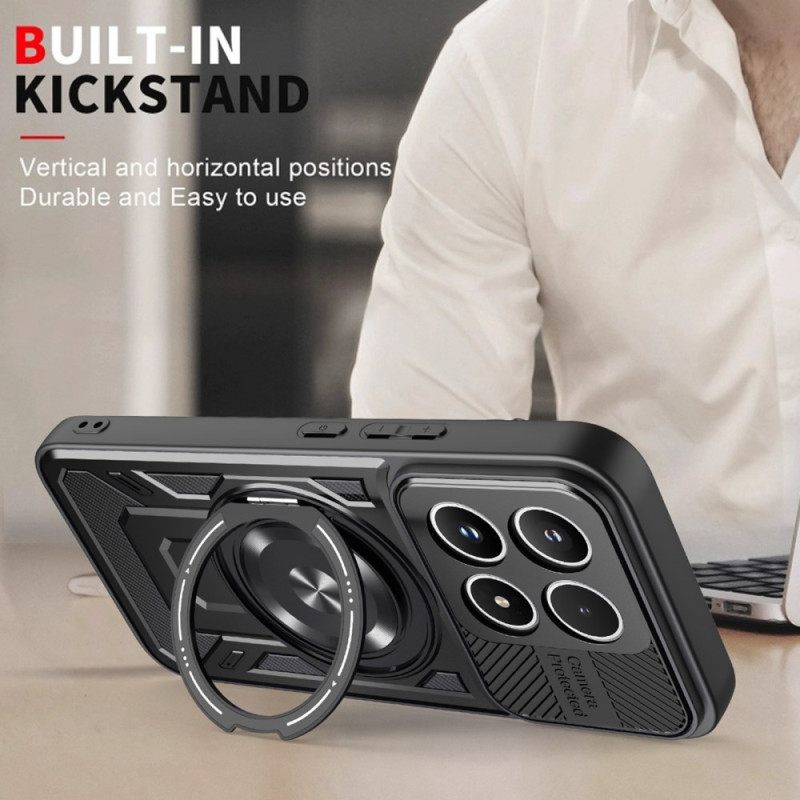 Κάλυμμα Xiaomi 17 Μαγνητικό Με Περιστρεφόμενη Βάση Σιλικόνης