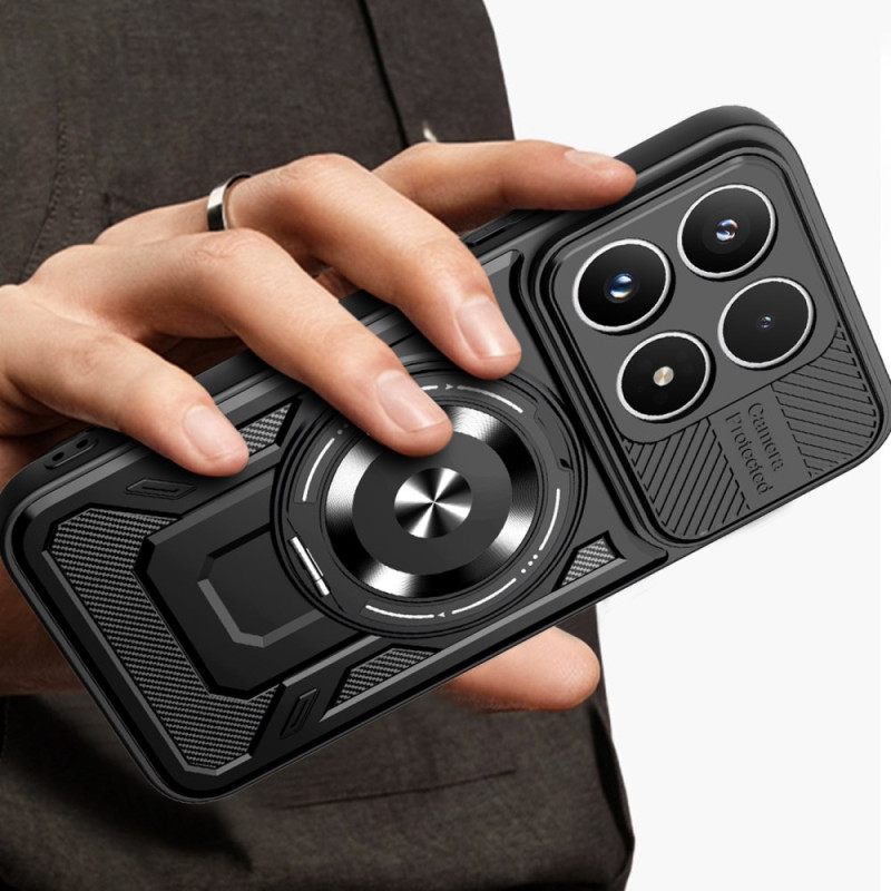 Κάλυμμα Xiaomi 17 Μαγνητικό Με Περιστρεφόμενη Βάση Σιλικόνης