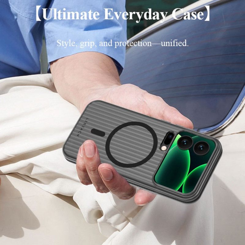 Κάλυμμα Xiaomi 17 Μαγνητικό Μοτίβο Σειράς Toc Lereach Σιλικόνης