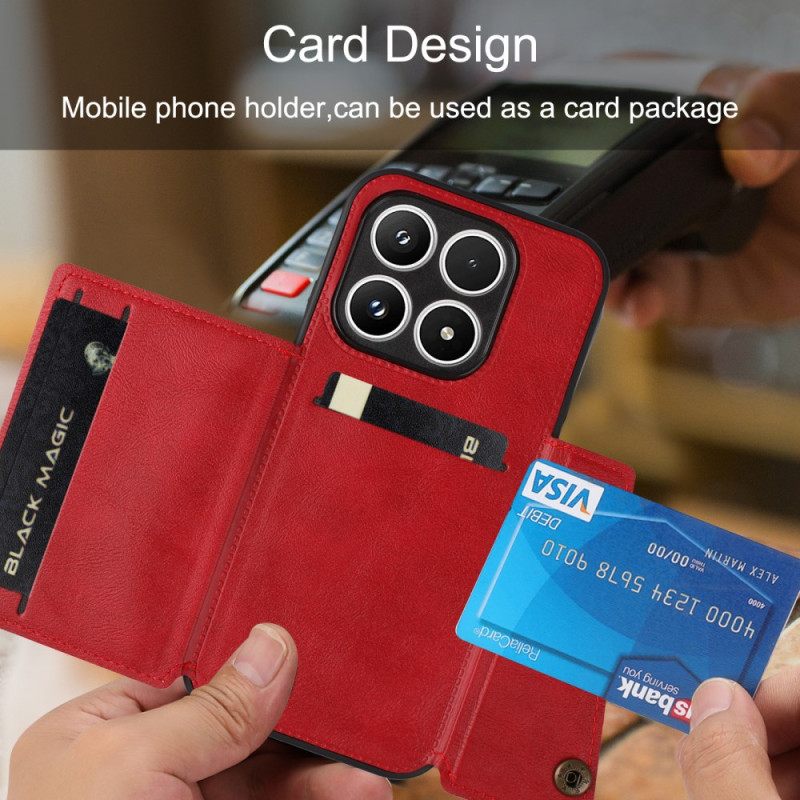 Κάλυμμα Xiaomi 17 Θήκη Για Κάρτες Και Βάση Σιλικόνης