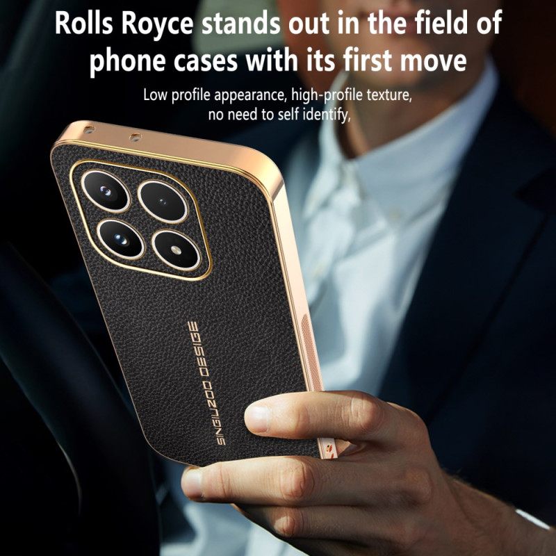 Κάλυμμα Xiaomi 17 Υφή Lychee Κατά Των Γρατσουνιών