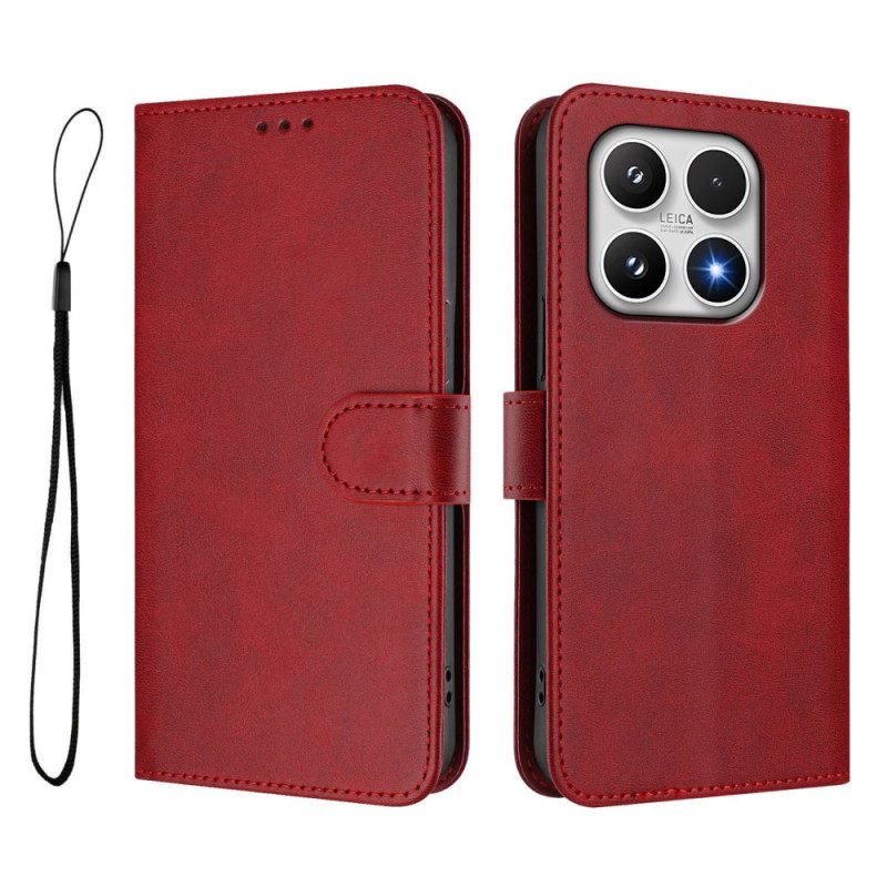 Θηκη Κινητου Xiaomi 17 Δερμάτινο Εφέ Προστασίας Rfid