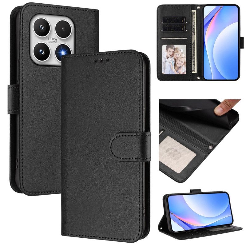 Θηκη Κινητου Xiaomi 17 Δερμάτινο Εφέ Προστασίας Rfid