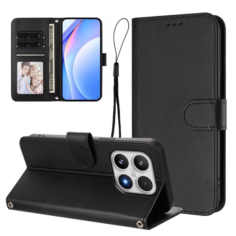 Θηκη Κινητου Xiaomi 17 Δερμάτινο Εφέ Προστασίας Rfid