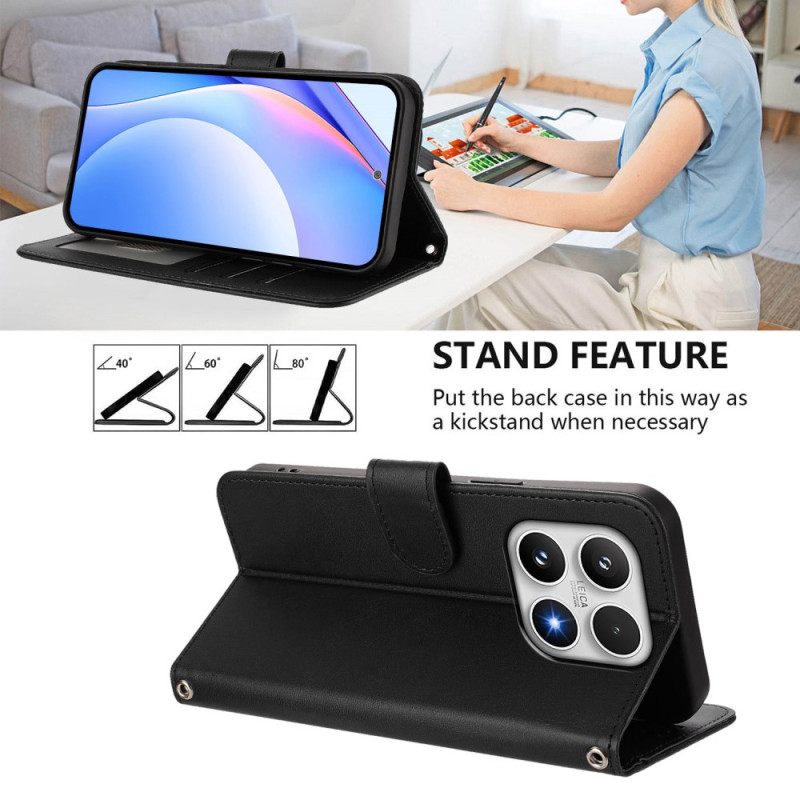 Θηκη Κινητου Xiaomi 17 Δερμάτινο Εφέ Προστασίας Rfid