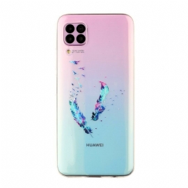 Θήκη Huawei P40 Lite Διαφανή Φτερά